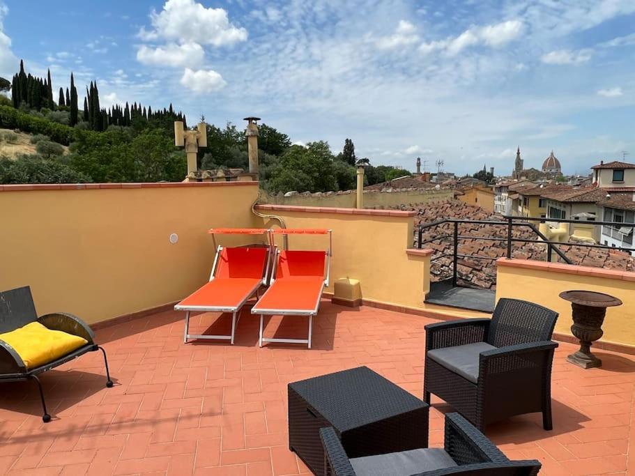 Terrace View Florence Attic Exterior foto